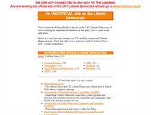 Tablet Screenshot of libdems.co.uk
