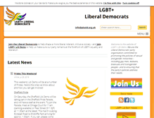 Tablet Screenshot of lgbt.libdems.org.uk
